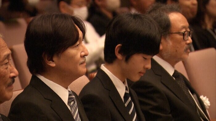 同世代の高校生と話が弾まれたという 2月4日