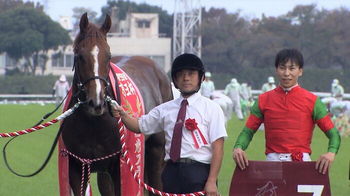 京王杯2歳Sを制したコラソンビートと横山武史騎手