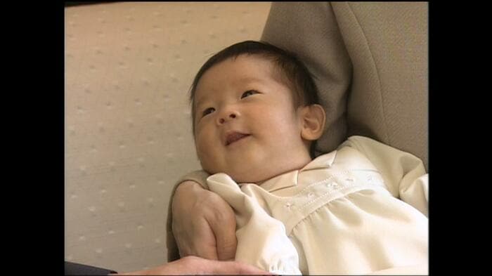 生後2カ月の頃の悠仁さま