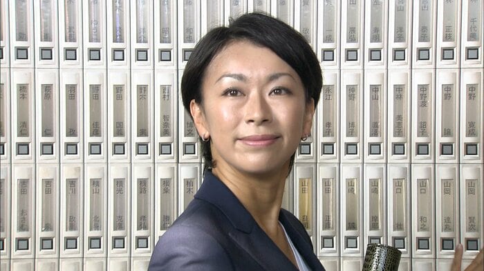 第45回衆院総選挙で当選し、初登院した山尾氏(2009年9月)