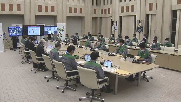 東京都モニタリング会議の様子(4月1日)