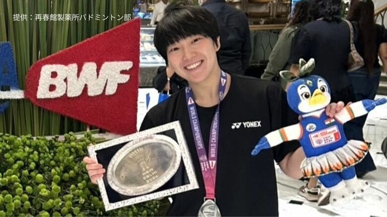 バドミントン世界選手権　連覇掛けた山口茜選手は0－2でアン・セヨン選手に敗れる　4度目の優勝ならずも…5大会連続のメダル獲得｜FNNプライムオンライン