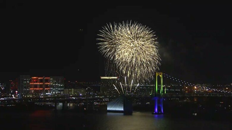 お台場でイルミネーションイベント開催へ　12月4日～27日に街全体をライトアップ　毎週土曜日には花火も｜FNNプライムオンライン