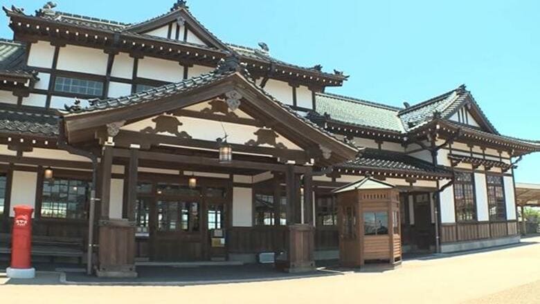 レトロにリニューアル　「重要文化財」に指定された貴重な駅舎・旧大社駅　【広島発しまね旅・出雲】｜FNNプライムオンライン
