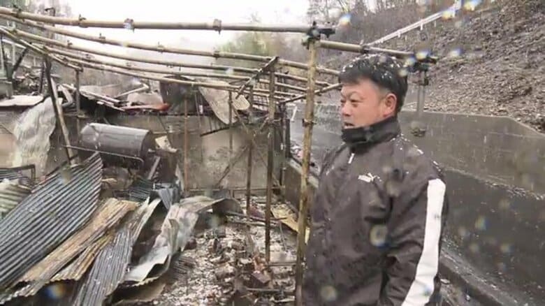 【取材報告】岩手・大船渡市の大規模山火事　船は無事でも作業場が…東日本大震災でも被災した漁師　生活と基幹産業の再建に向けた課題｜FNNプライムオンライン