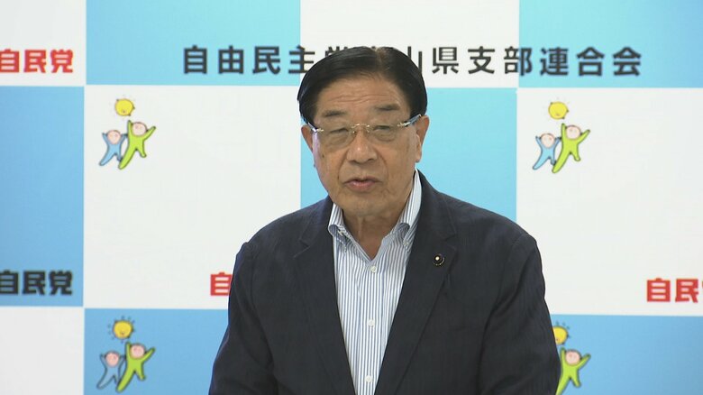 自民党富山市連の中川支部長引責辞任で新執行部へ　田畑氏問題の1区支部長選考委員会も新組織のもと設置へ｜FNNプライムオンライン