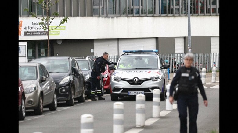 フランス西部の高校で男子生徒が刃物で切りつけ　生徒1人死亡3人重軽傷　犯行前全校生徒にメールを送信｜FNNプライムオンライン