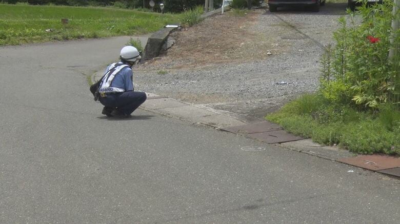 道路にしゃがんでいた94歳女性が車にはねられ死亡　草取り中に事故か　車はバックで市道に入り、前進しようとしたところ女性をはねる　長野・伊那市｜FNNプライムオンライン
