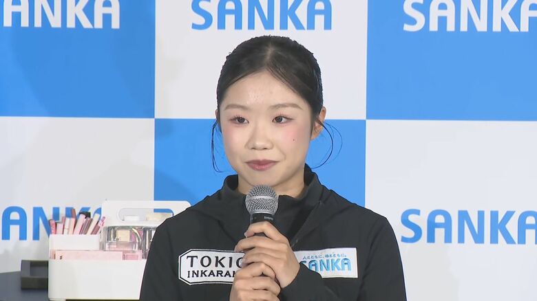 【フィギュア】「4年後へ表現の幅広げたい」ミラノ五輪銅・中井亜美が公開練習！新シーズンへ意気込み「GPシリーズでしっかり結果を」｜FNNプライムオンライン