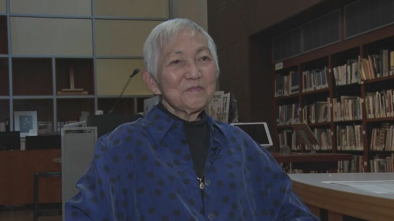 「過去から学んで欲しい」と話すマサコ・ムラカミさん