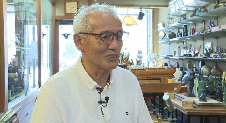 碇屋漆器店 2代目・碇屋公章さん