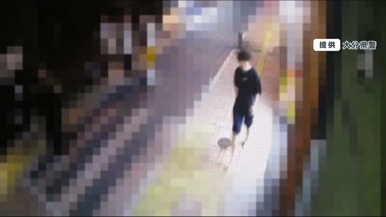 途中歩いて逃げる姿も