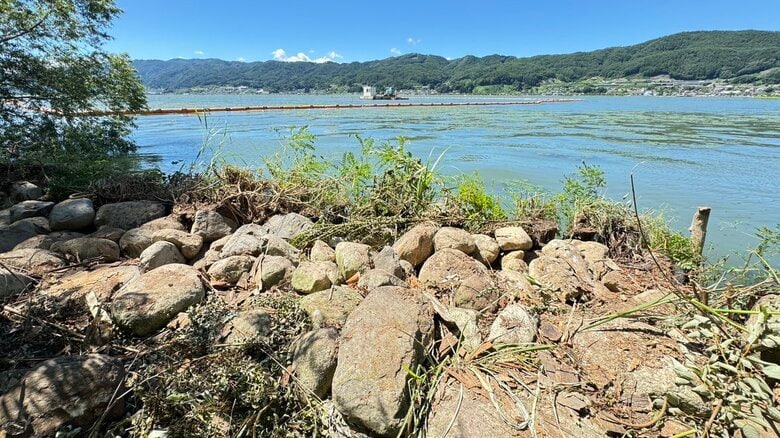 台座などを撤去　8月6日