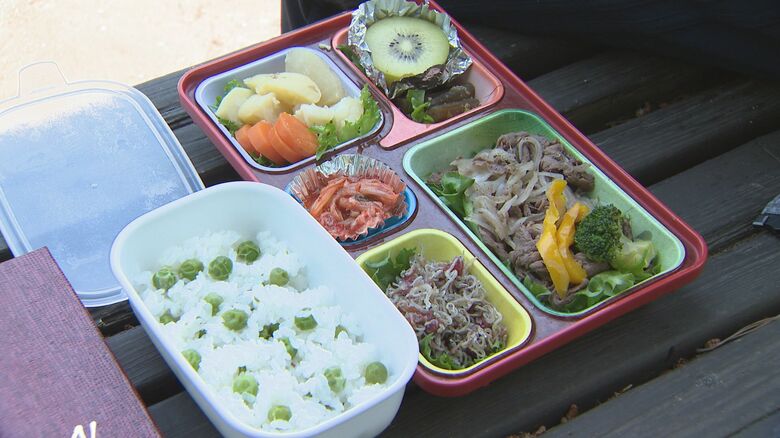 バランスがとれたお弁当