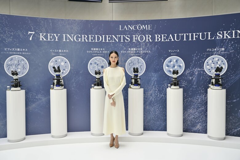「ランコム 美肌菌 ステーション」POP UP イベント開催記念  ～ランコム ミューズ 5年目を迎える戸田恵梨香さんとの軌跡～