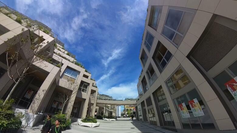 トヨタ「ウーブン・シティ」内部の様子