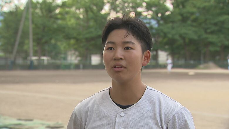 長岡　楳田晴 主将