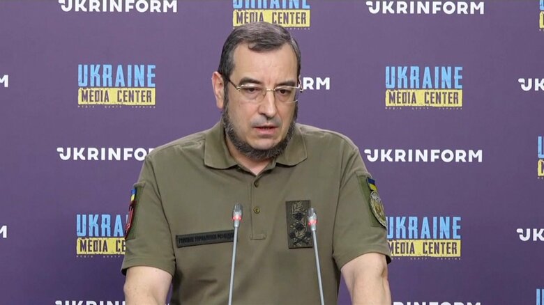 スキビツキー ウクライナ軍防衛情報参謀部広報官 「ロシアは精密誘導兵器の55~60%を使用した」