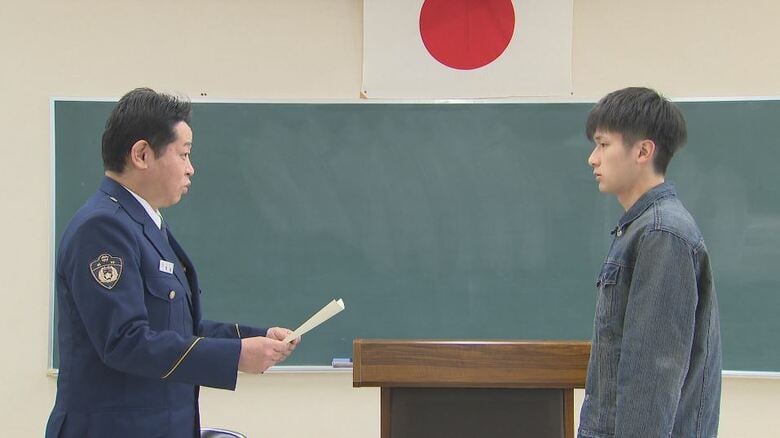 高校2年生・太田悠喜さんに感謝状