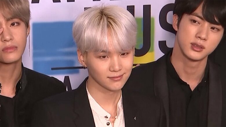 BTSメンバーのSUGAさん