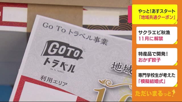 10月1日 やっとスタート「地域共通クーポン」 旅行代金の15パーセント還元 静岡