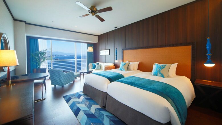 琵琶湖ホテルの客室（提供：琵琶湖ホテル）