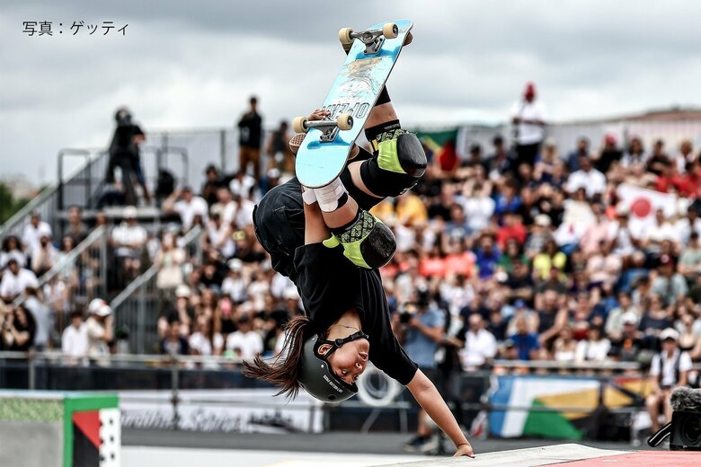 パリオリンピック最終予選のブダペスト大会で見せたインバート