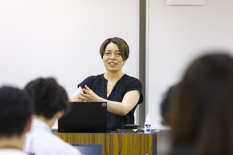 DEIゲームを開発した日立コンサルティングの山本美海さん