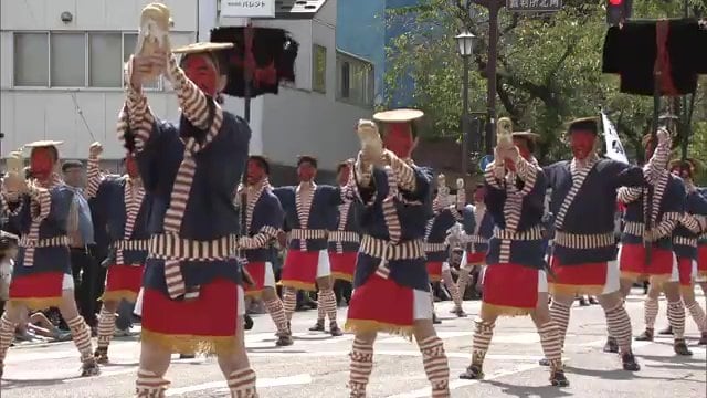 大いに盛り上がった会津まつり