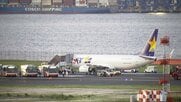 福岡行きスカイマーク機が羽田空港に緊急着陸　タイヤに不具合か　C滑走路が閉鎖