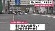 自転車運転する高齢男性を後ろから車ではねてひき逃げか　42歳男逮捕　黙秘していて警察は過失運転致死容疑で捜査　防カメに道路を斜めに横断するように走行していた自転車に車が接触する様子映る　大阪・藤井寺市