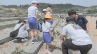 陸前高田市の小学生 海岸清掃と避難訓練　本格的な夏への備え　岩手県