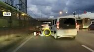 車とバイクの女性が衝突　負傷した女性に目もくれず…“愛車のほうが心配”男性の映像がSNSで拡散　非難の声上がる　トルコ