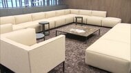 まるで高級ホテル…成田空港“ビジネスジェット専用ターミナル”がリニューアル　大型ラウンジや会議室を整備
