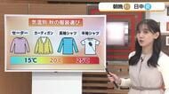9月最終日は「秋と夏が同居」朝晩は10月上旬並みの肌寒さ…一枚羽織るものを　日中は半袖でも快適な陽気
