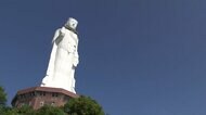 100メートル”巨大観音像 解体スタート 10年以上放置 倒壊の危機
