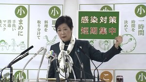 「GoToトラベルは“国の判断”」 小池知事 会見で「停止」言及せず