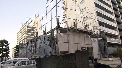 江東区の解体現場で囲いの鉄パイプ倒れる　東京で最大瞬間風速17.7メートル「木枯らし1号」観測