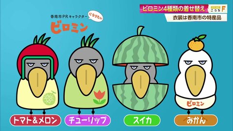 地元を愛する高校生の挑戦！高知・のいち動物公園のハシビロコウから生まれた「ビロミン」ゆるキャラ日本一へ挑戦中