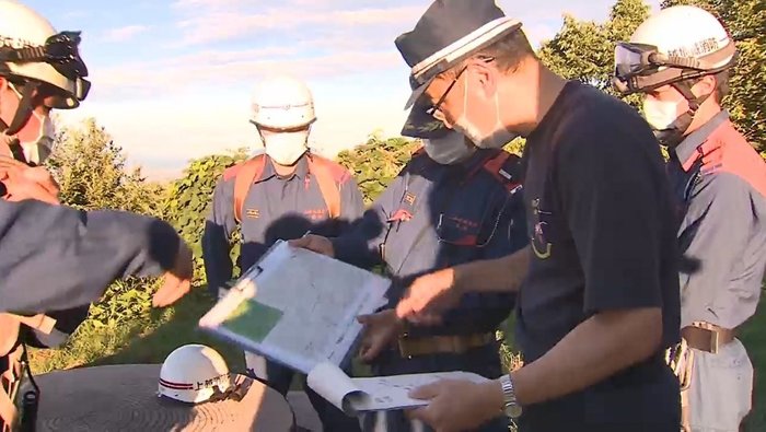 登山で不明 小6無事発見 家族で山に 新潟・上越市