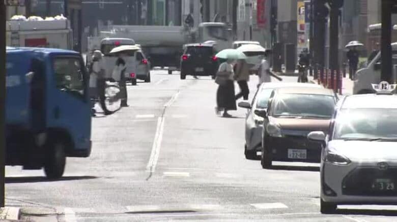 北上や江刺でも38℃超、盛岡は2025年最高の37℃　危険な暑さ続く　熱中症の疑いで7人搬送　岩手県｜FNNプライムオンライン