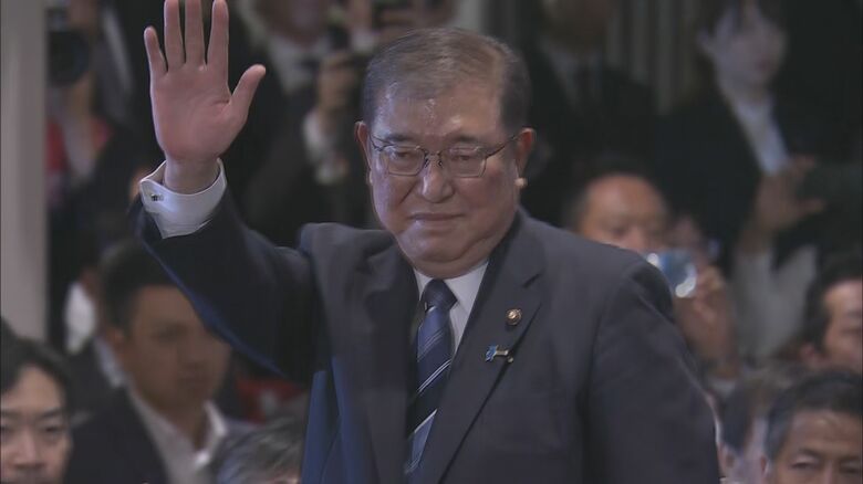 自民党総裁選で石破茂新総裁が誕生　熊本県連の党員票は石破氏トップ　熊本県選出国会議員の総裁選の投票先は｜FNNプライムオンライン