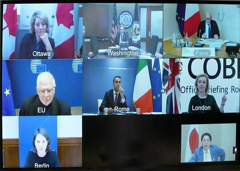 G7緊急外相会合　ウクライナ難民受け入れで周辺国支援へ　｜FNNプライムオンライン