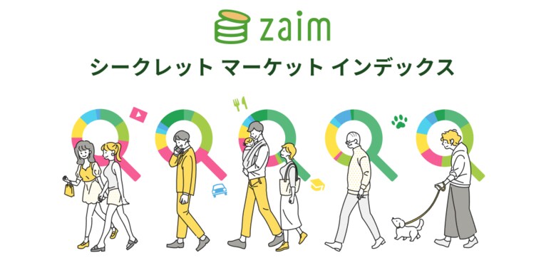年間総額 1 兆円超の購買記録から業界やブランドシェアを可視化するレポート 「Zaim シークレットマーケットインデックス」 を公開