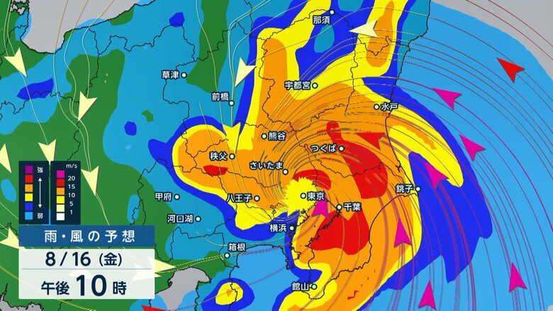最大瞬間風速「秒速60m」直撃でどうなる？過去にはトラック横転、看板落下の被害も…台風7号、16日にも関東最接近へ｜FNNプライムオンライン