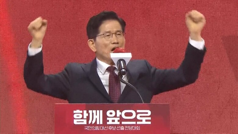 韓国与党「国民の力」金文洙氏を公認候補に一転復活…大統領選めぐり党内混乱｜FNNプライムオンライン