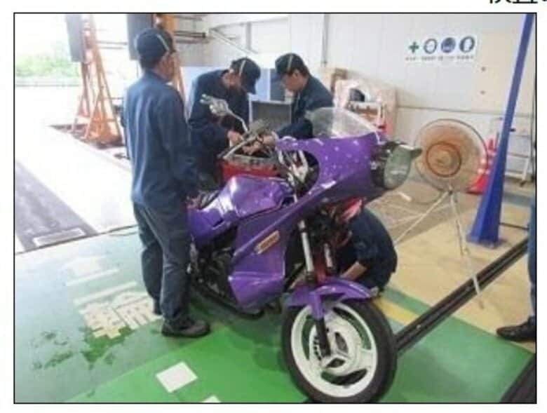 【不正改造】騒音基準不適合のマフラー装着など…警察押収のバイク２台使用者に国交省が整備命令【岡山】｜FNNプライムオンライン