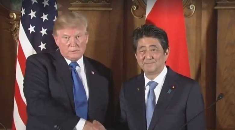 日米共同記者会見