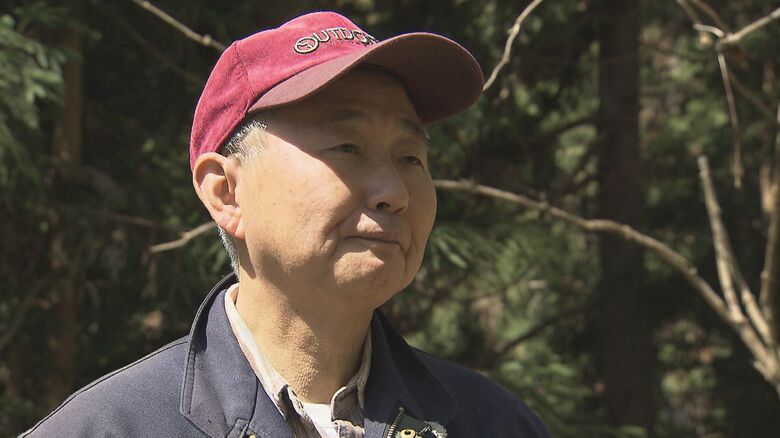 山菜採り名人・赤池健さん