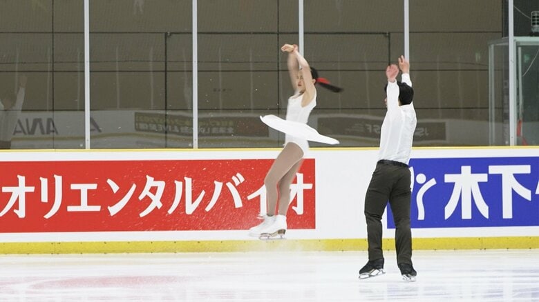 スロートリプルループを着氷させたフリー（2023年全日本ジュニア）